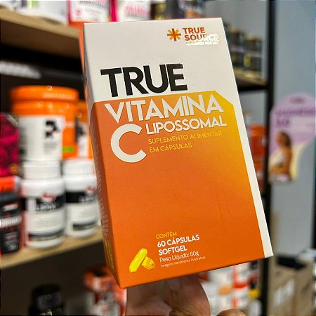 Vitamina C Lipossomal 60 cápsulas - True Source