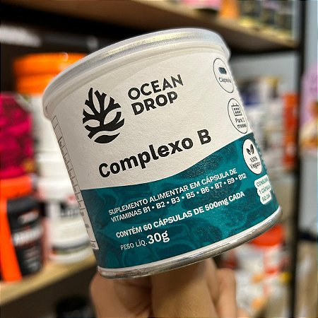 Complexo B 60 cápsulas - Ocean Drop