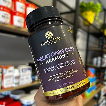 Melatonin Duo Harmony 120 cápsulas - Essential Nutrition