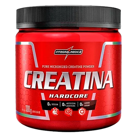 Creatina Hardcore 300g - Integralmedica