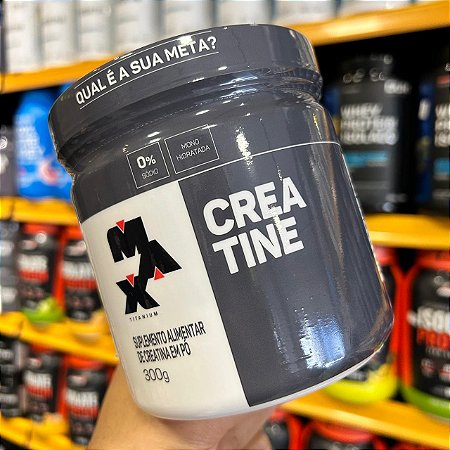 Creatina 300g - Max Titanium