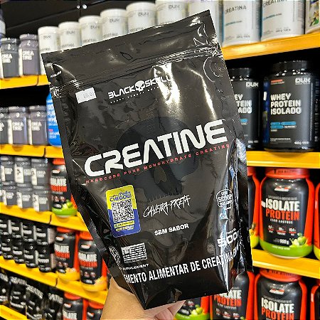 Creatina 500g Refil - Black Skull