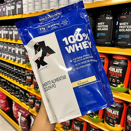 Refil 100% Whey 900g - Max Titanium
