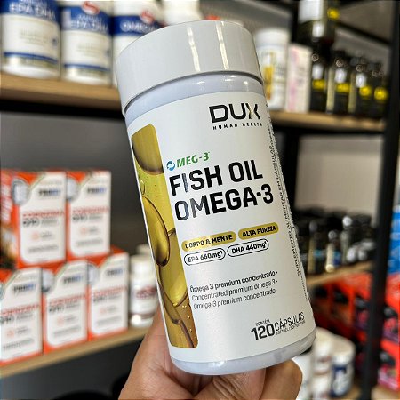 FIsh Oil Ômega 3 120 Cápsulas - DUX