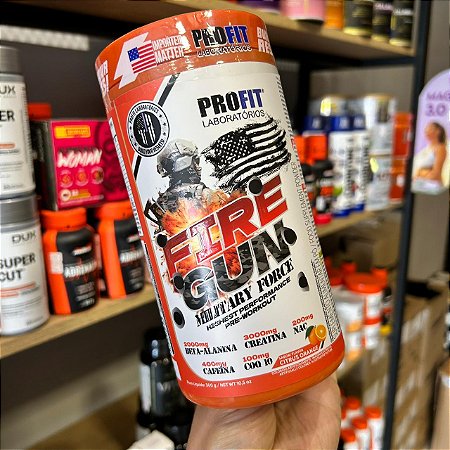 Pré-Treino Fire Gun 300g - ProFit Laboratórios
