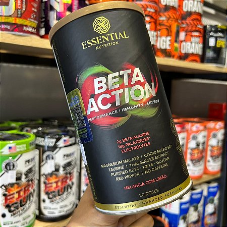 Pré-Treino Beta Action - Essential Nutrition