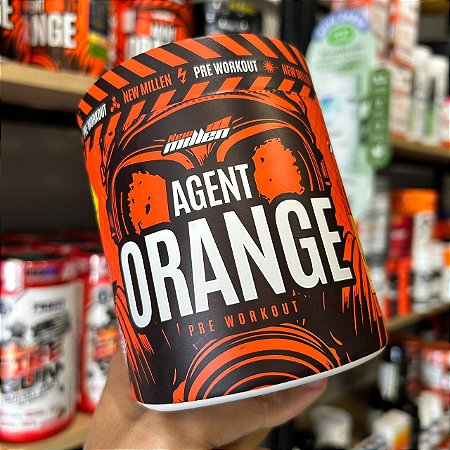 Pré-Treino Agent Orange 250 - New Millen