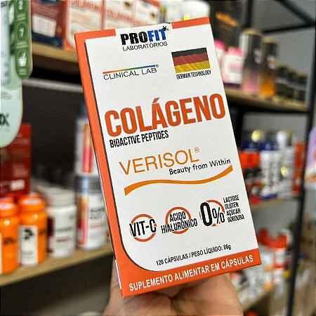 Colágeno Verisol® 120 Cápsulas - Profit Laboratórios