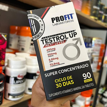 Testrol Up Next Level 90 Tabletes- Profit Laboratórios