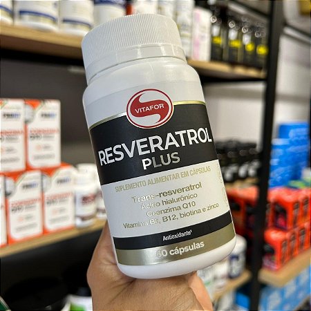 Resveratrol Plus 60 Cápsulas- Vitafor