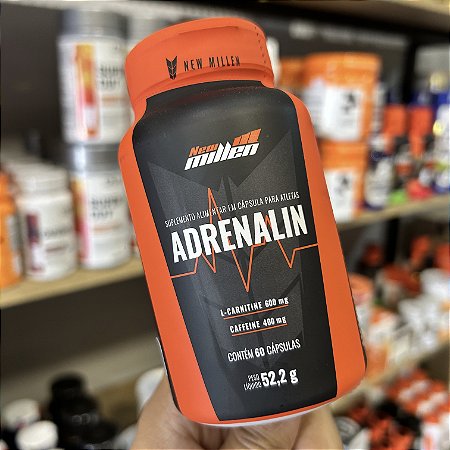 Adrenalin 60 Cáps (Termogênico) - New Millen