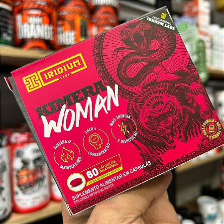 Kimera Woman (Termogênico) 60 cápsulas - Iridium Labs