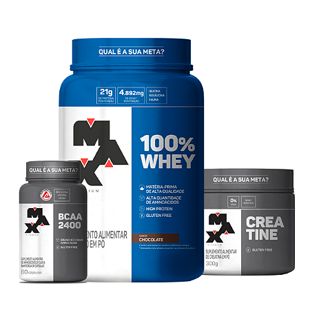 Combo Ganho de Massa - Max Titanium