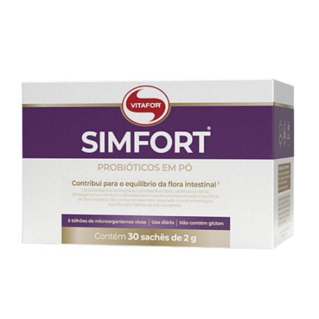Simfort (Probióticos) 30 sachês - Vitafor