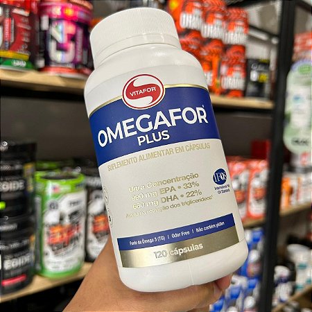 Omegafor Plus 120 Cápsulas - Vitafor