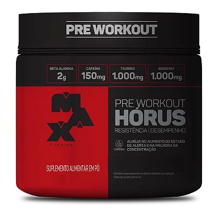 Pré-Treino Horus - Max Titanium