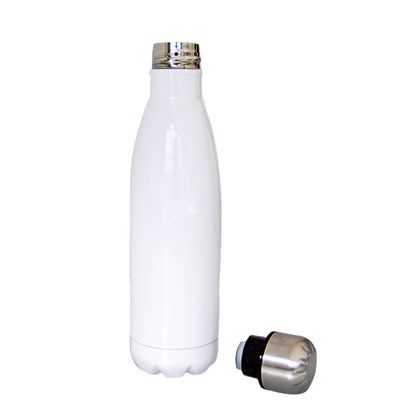 Garrafa Térmica Aço Inox  Branca 750ml Sublimação