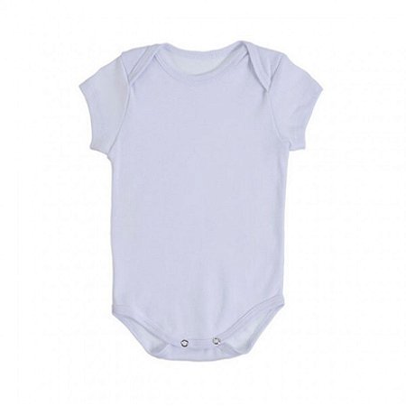 Body Branco 100% Poliéster Sublimação