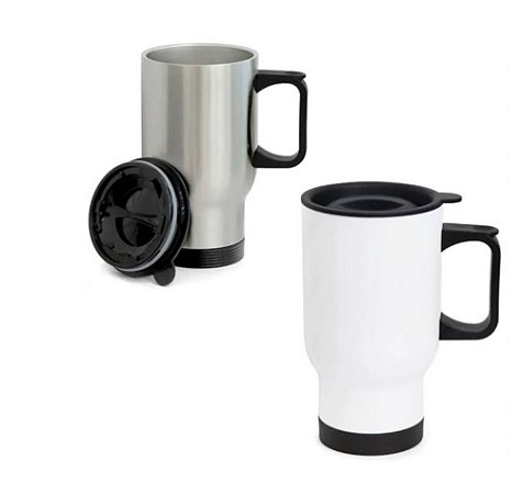 Caneca Térmica Aço Inox Travel Mug 450ML Sublimação