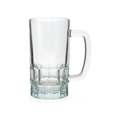 Caneca chopp vidro cristal 550ML para sublimação