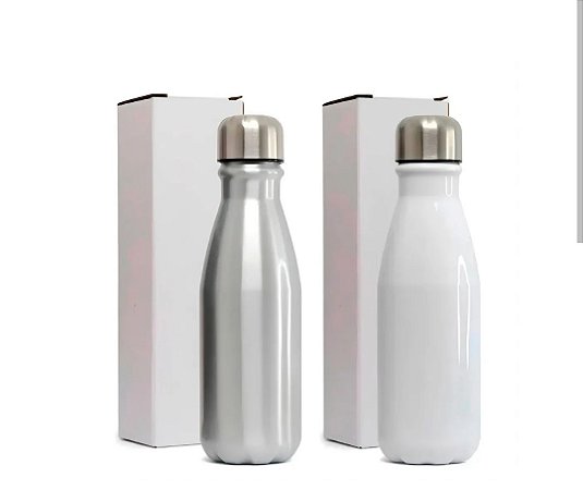 GARRAFA ALUMINIO COLA 450ML SUBLIMAÇÃO