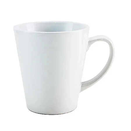 Caneca Branca Conica 325ml Sublimação