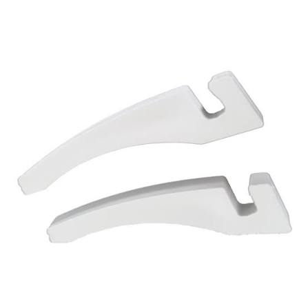 Par de Suporte Branco para Azulejos 15x15