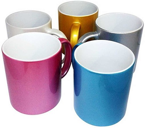 Caneca cerâmica Perolada