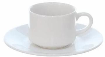 Xícara Com Pires Nacional 180ML Sublimação