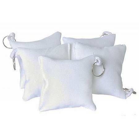 5 Almochaveiros Branco  para Sublimação 7x7