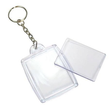 10 Chaveiros Acrílico 3x4