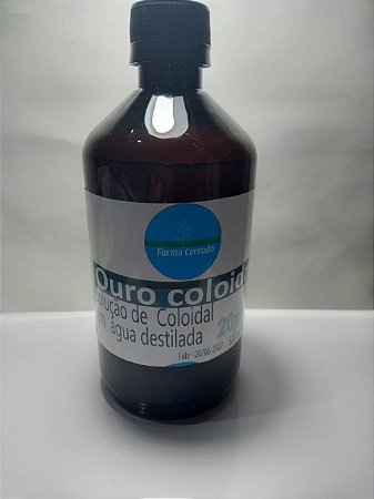 Ouro Coloidal 500 ml Farma Cerrado