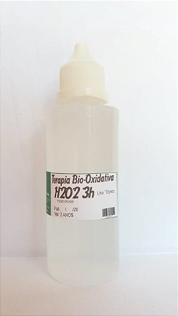 H2O2 (peróxido de hidrogênio 3 %) 60 ml