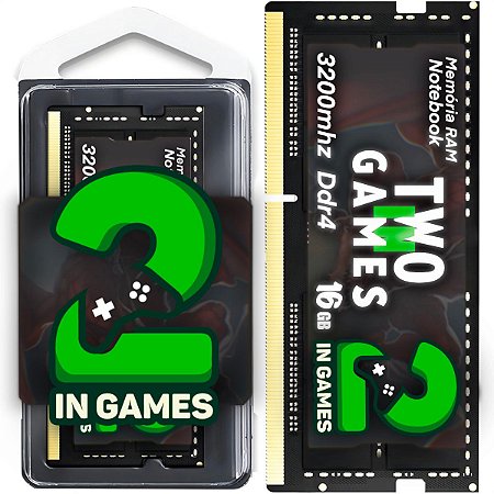 Memória Ram Notebook 16gb Twoingames 3200mhz Ddr4 Sodimm