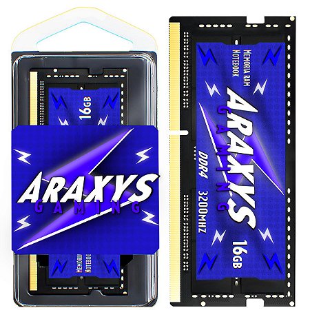 Memória Ram Araxys Gaming Ddr4 16gb 3200mhz SODIMM