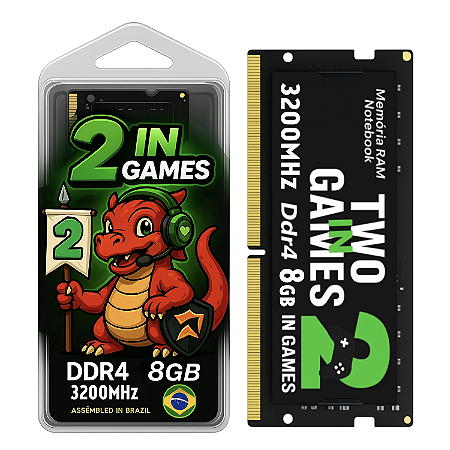 Memória Ram Notebook 8gb Twoingames 3200mhz Ddr4 Sodimm