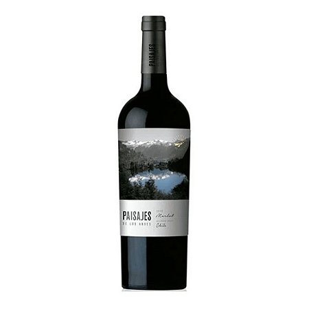 VINHO TINTO CHILENO PAISAJES DE LOS ANDES MERLOT 2020  750ML