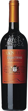 VINHO MANIERI PRIMITIVO SALENTO 750ML TINTO ITALIANO