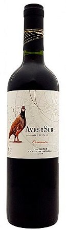 VINHO TINTO CHILENO AVES DEL SUR CARMENERE 750ML