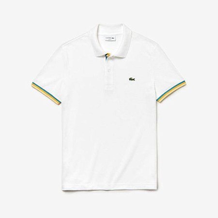 lacoste polo branca