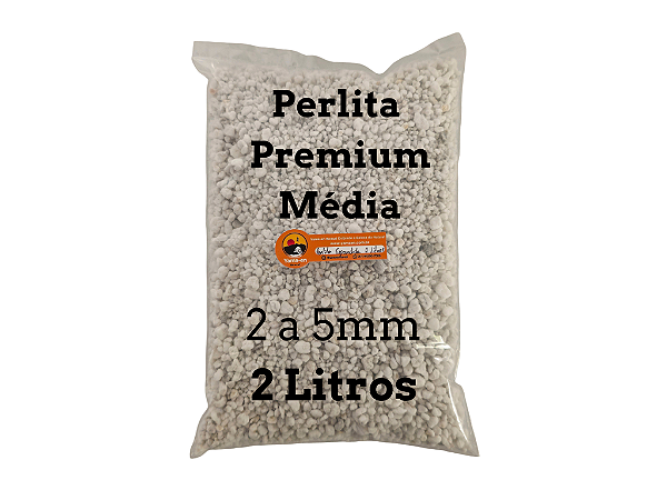 Perlita Expandida Premium (m) 2 Litros (peneirada)