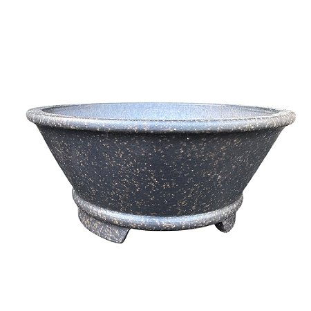 Vaso Redondo Chinês Yixing 17x7,5 cm