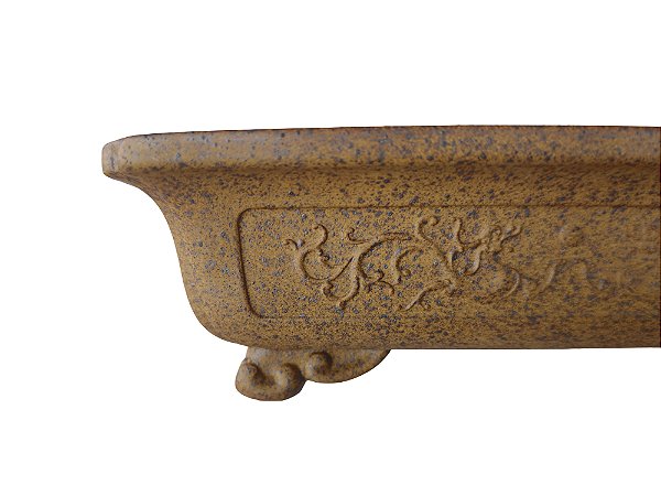 Vaso Bonsai Retangular Yixing 16x12x5cm