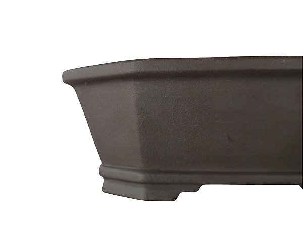 Vaso Bonsai Retangular Yixing 21x18x7cm