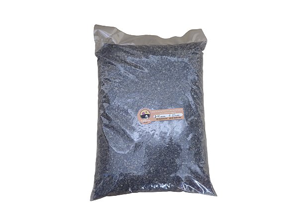 LAVA ROCK (PP) 2 Litros Substrato Premium para Plantas (2-4mm) Preto