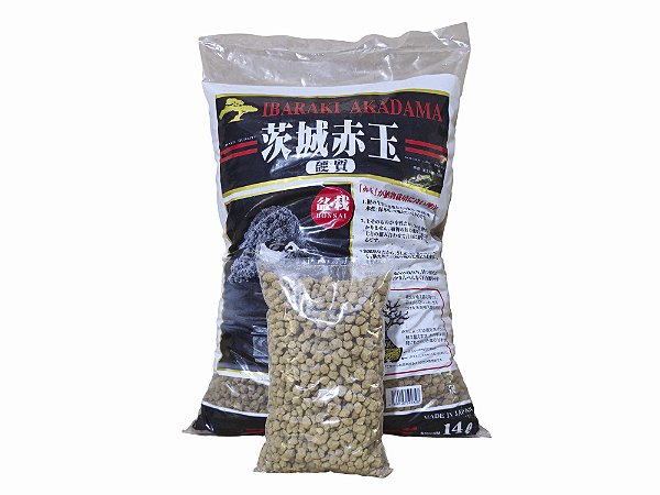 Akadama Ibaraki Duro 1 Litro (M) 5-10mm – Solo Japonês de Alta Qualidade