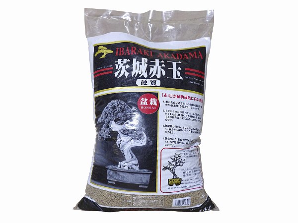 Akadama Ibaraki Duro 14 Litros – Solo Japonês de Alta Qualidade 2-6mm (P)