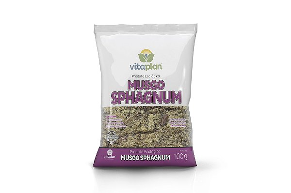 Sphagnum Musgo 4 Litros - 100 gramas