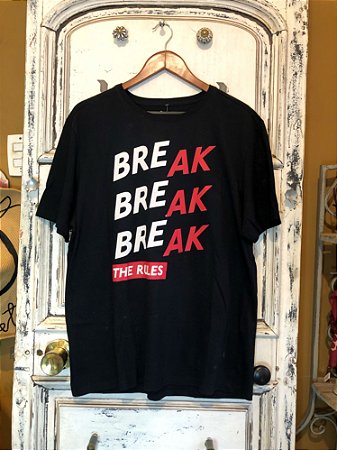 Camiseta Break The Rules (GG)
