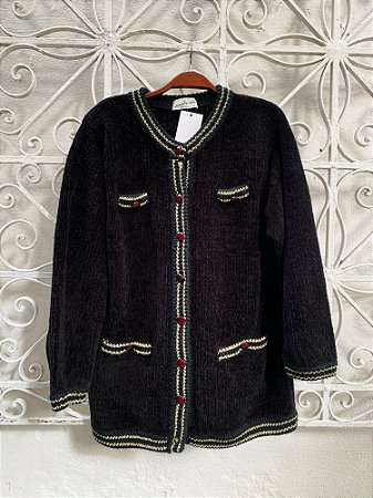 Casaquinho Vintage de Lã (M)